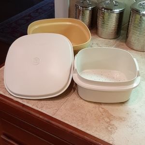 how to use tupperware steamers for the microwave